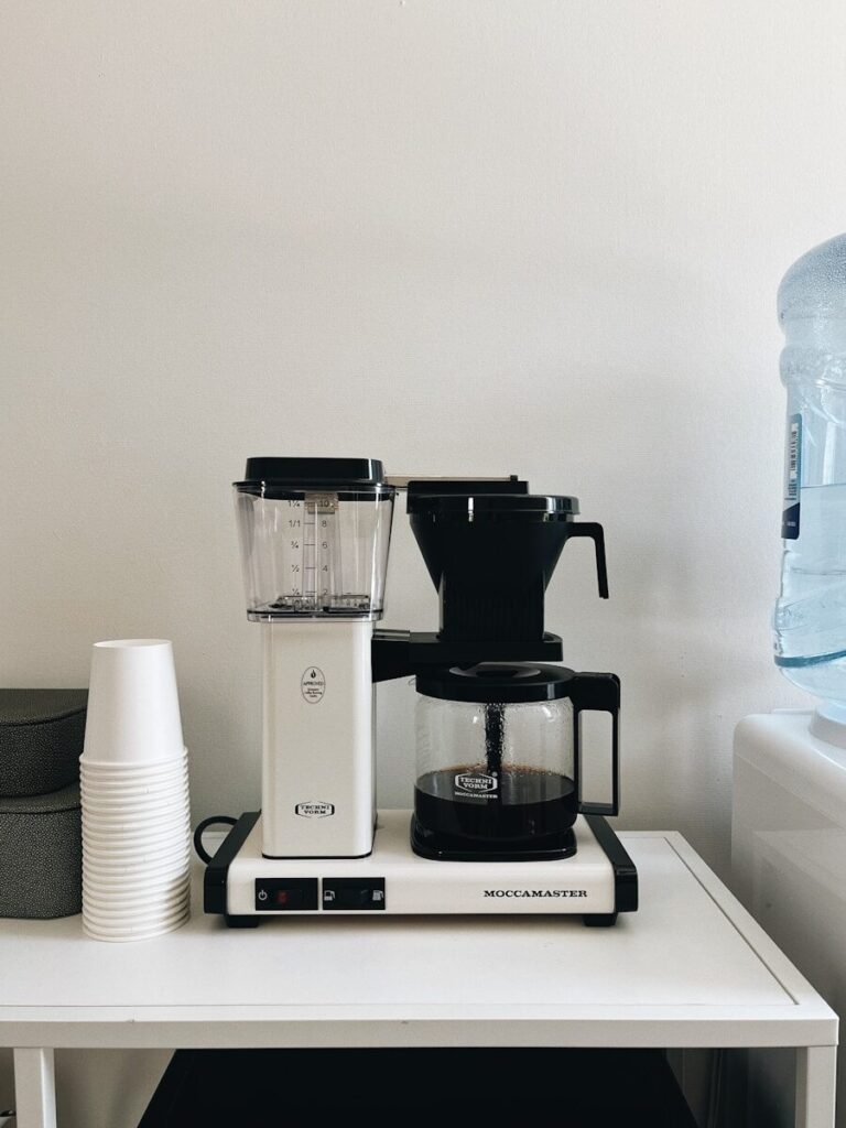 Morgenkaffe og resepsjon